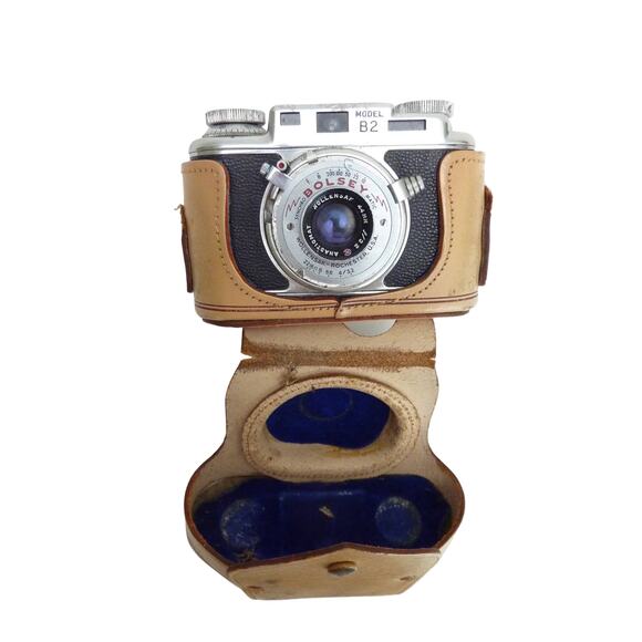 Vintage 1949-1956 Bolsey B2 35mm Range Finder Camera , As is for Project /Repair - Picture 2 of 11